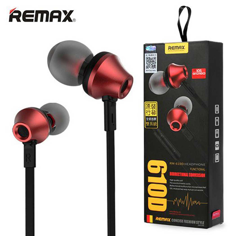 Picture of REMEX Metal Earphone 610D (Multicolor)