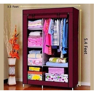 Picture of Portable Wardrobe 2-Part (Multicolor)