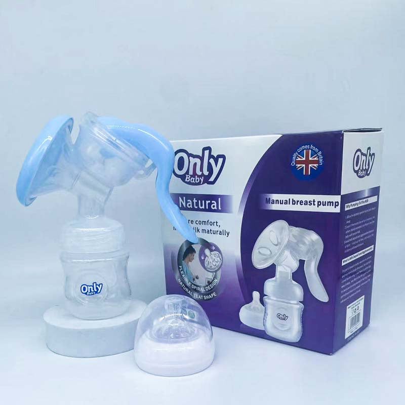 Picture of Only Baby Portable Manual Breast feeding Pumpwith Silicone Pad (Multicolor)