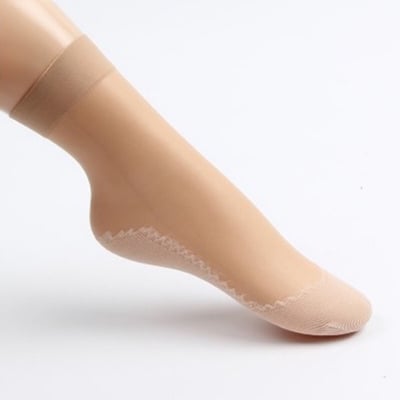 Picture of Velvet Spring and Summer Comfortable cotton bamboo fiber garbage socks for women (Skin Color,Int: One size)