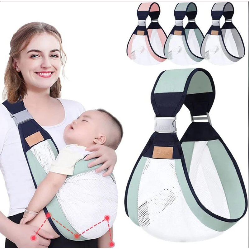 Picture of Adjustable Straps Baby Carriers - Suitable For 0 to 3 Years Old Baby (Multicolor)