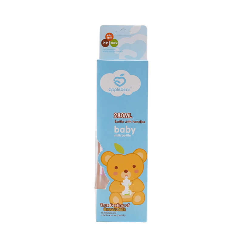 Picture of Apple Bear PP Milk Feeding Bottle – Anti-Colic & Easy to Clean-280ml (Multicolor)