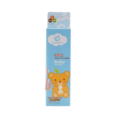 Picture of Apple Bear PP Milk Feeding Bottle – Anti-Colic & Easy to Clean-280ml (Multicolor)