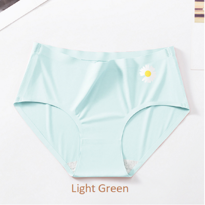 Picture of For women Ice silk panty comfortable panty long time use panty (Green,Int: One size)