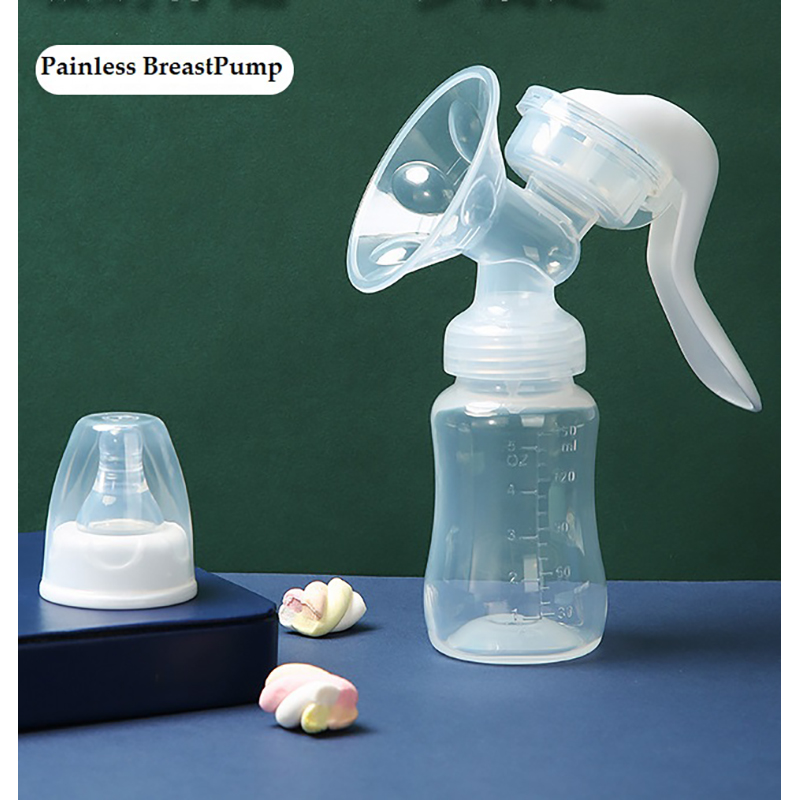 Picture of Manual Breast Pump Painless Breast Pump -Without Box (Multicolor)