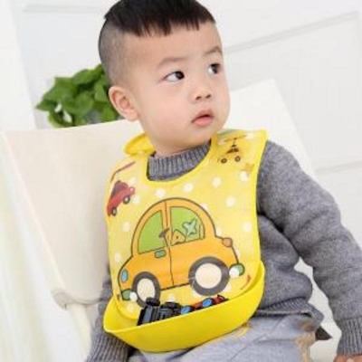 Picture of Baby Dining Bib_1pcs By  Zikra Shop (Multicolor)