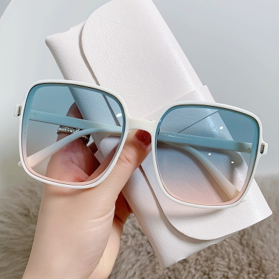 Picture of Multiplex Beautiful Stylish modern Sunglasses for Women White Color (White,Multicolor,Multicolor)