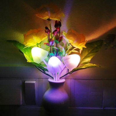 Picture of LED Sensor Dream Mushroom Lamp - Multicolor Night Light (Multicolor)