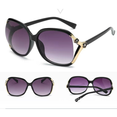 Picture of Classical Fashionable New Model Sunglass For Women/Girls (Black,Black,Black)