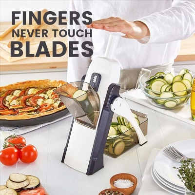 Picture of Vegetable Chopper with Mandoline Slicer (Multicolor)