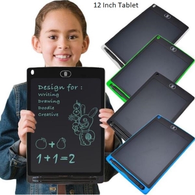 Picture of 12 Inch Kids/Baby LCD Writing Tablet (Black)