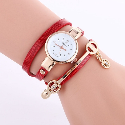 Picture of New Model Bracelet Watch for Girls/Women (Red)
