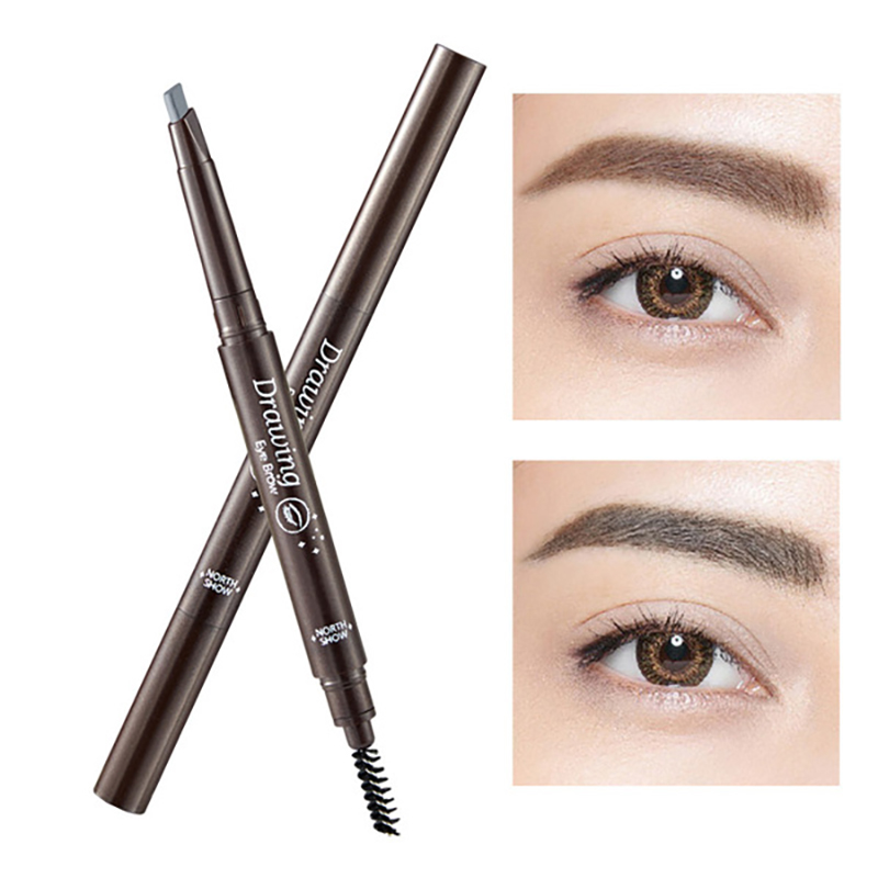 Picture of Waterproof Eyebrow Pencil With Brush Longwearing for Perfect Brows (Grey)