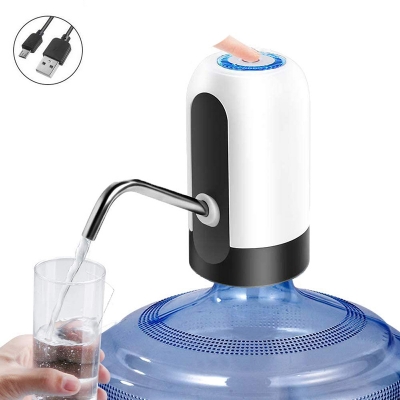 Picture of Water Bottle Pump USB Charging Automatic Drinking Water Pump Portable Electric Water Dispenser (Multicolor)