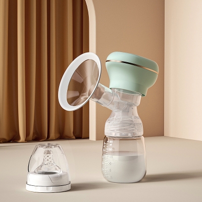 Picture of Rechargeable Electric Breastfeeding Pump Painless Massager Mode (Multicolor)