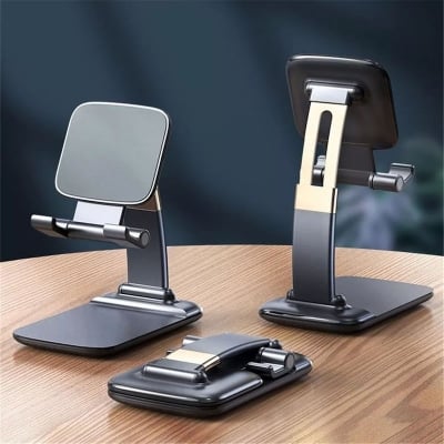 Picture of Foldable Desktop Phone Holder Stand Mobile Stand for Mobile Tablet (Multicolor)