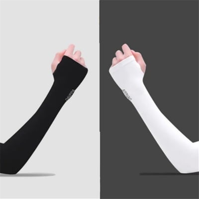 Picture of Fingerless Hand Socks For Women (2 Pcs Black) (Black,Int: One size)