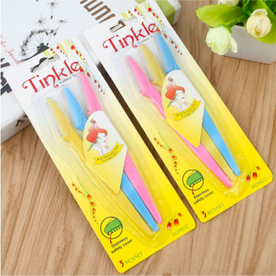 Picture of 3 Pieces Eyebrow Razor Shaper Shavers Trimmers for Women and Men Face Hair Removers (Multicolor,Face)