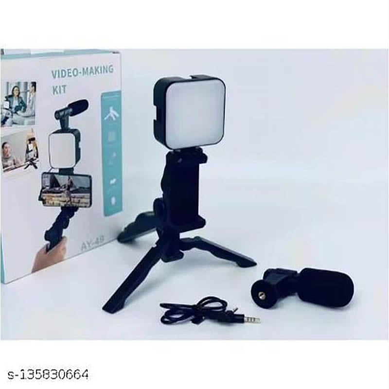 Picture of VIDEO Making Kit VLOGGING KIT FOR LIVE STREAMING  KIT-AY49 (Multicolor)