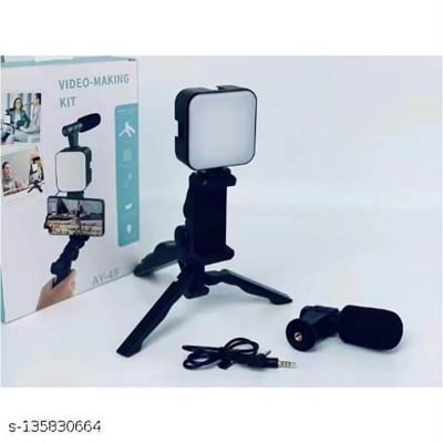 Picture of VIDEO Making Kit VLOGGING KIT FOR LIVE STREAMING  KIT-AY49 (Multicolor)