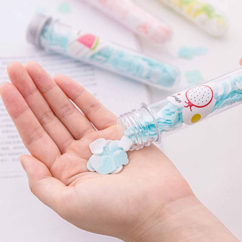 Picture of Travel Hand Soap Mini Bottled Hands Washing Soap Tablets (Multicolor)