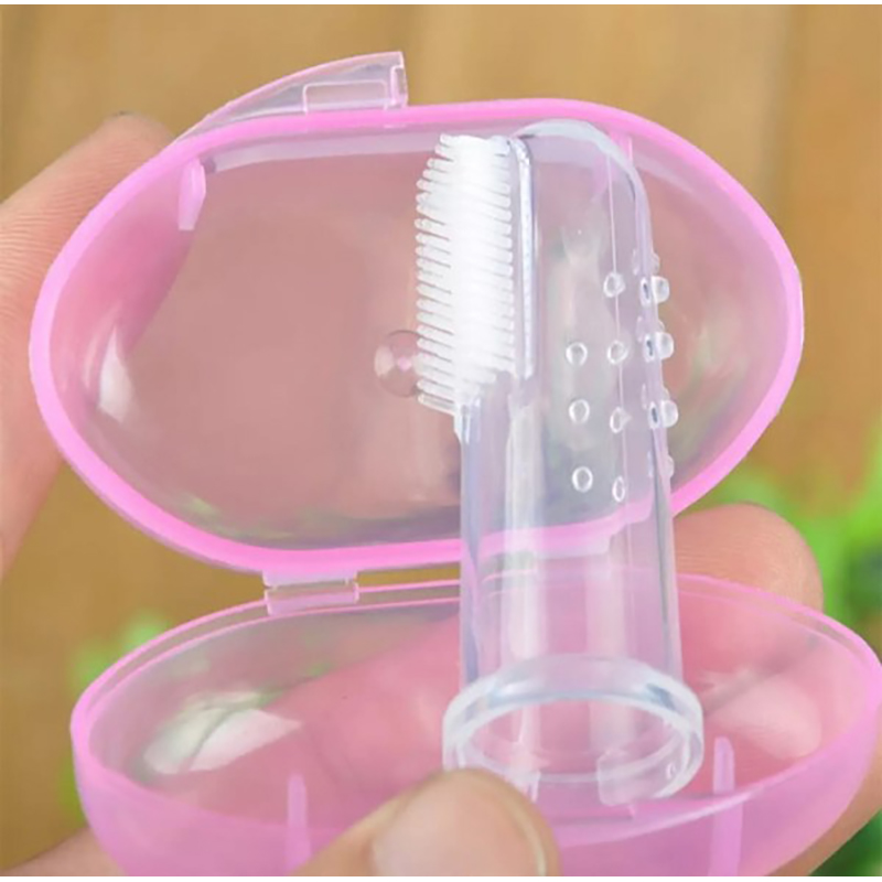 Picture of Finger Toothbrush for Baby CN-1pcs By  Zikra Shop (Multicolor)