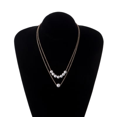 Picture of Korean style new necklace for girl/women (Gold,Adjustable)