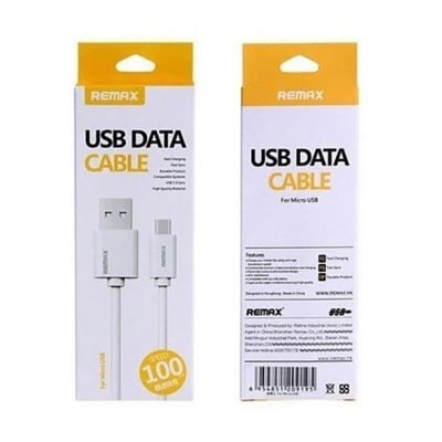 Picture of REMAX Fast Charging USB Data Cable - White (White)