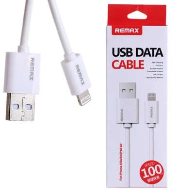 Picture of Remax USB Data Cable for iPhone/iPad Air 100cm - White (White)