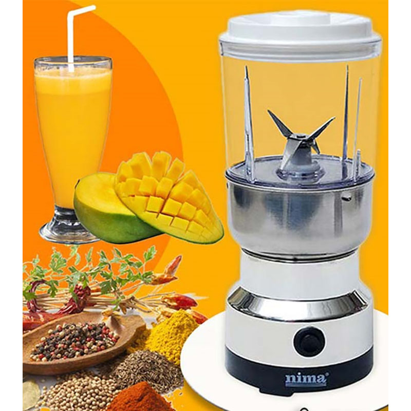 Picture of Nima 2 in 1 Electric Spice Grinder & Juicer (Silver)