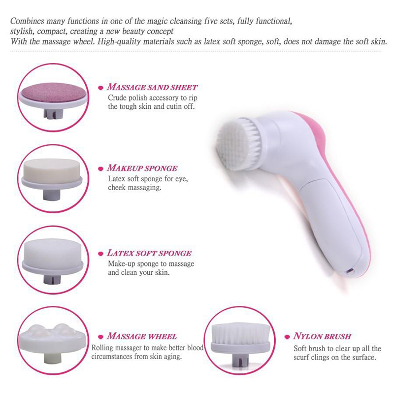 Picture of 5 in 1 Facial Body Beauty Care Electric Massager (Face)