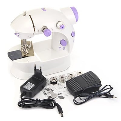 Picture of Mini Sewing Machine - Dual Speed Portable Mini Electric Swing Machine (Multicolor)