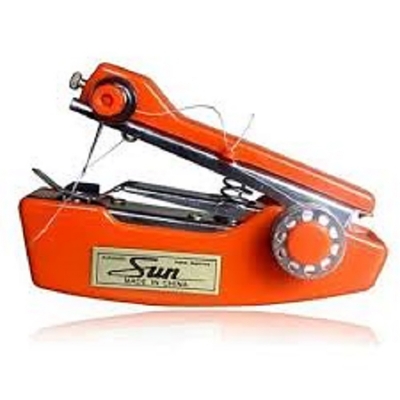 Picture of Mini Portable Handy Stitch Hand Clothes Quick Sewing Machine Portable Cordless Mini Hand-Held Clothes Sewing Machine (Multicolor)