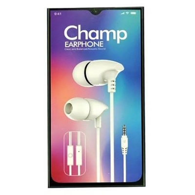 Picture of Champ Ear Phone for Android Mobile High bass sound quality (White)