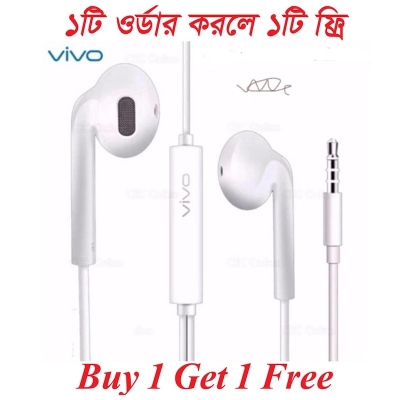 Picture of Vivo Ear Phone High bass sound quality (White)
