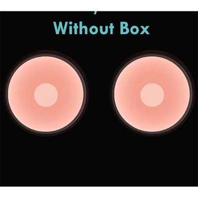 Picture of Women Silicone Nipple Stickers Anti-bump Chest Pad Lift Nipple Cover Pads Invisible Reusable Bra Chest Sticker -Breast Pad -Pair (Multicolor,US: 2/UK: 6)