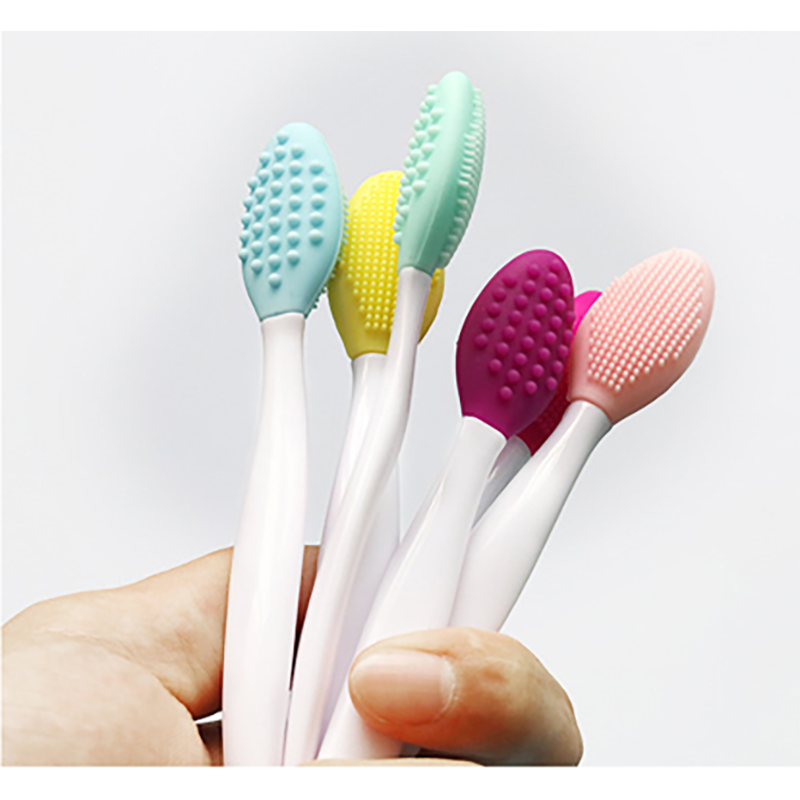 Picture of 1 Pcs Silicone Exfoliating Lip Brush Tool Double-sided Soft Lip Smoother Brush (Multicolor,Face,Others)