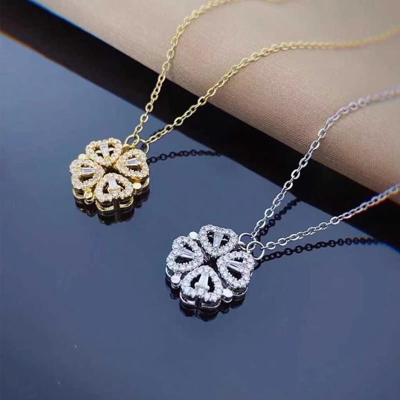 Picture of New Love Magnet Lucky Neckless / Love Neckless for Girls (Gold)