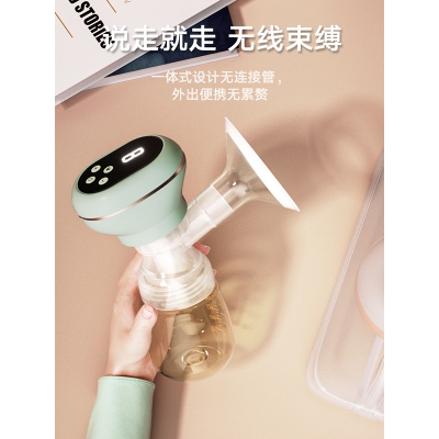 Picture of Electric Rechargeable BPA-Free Breast Pump (Multicolor)