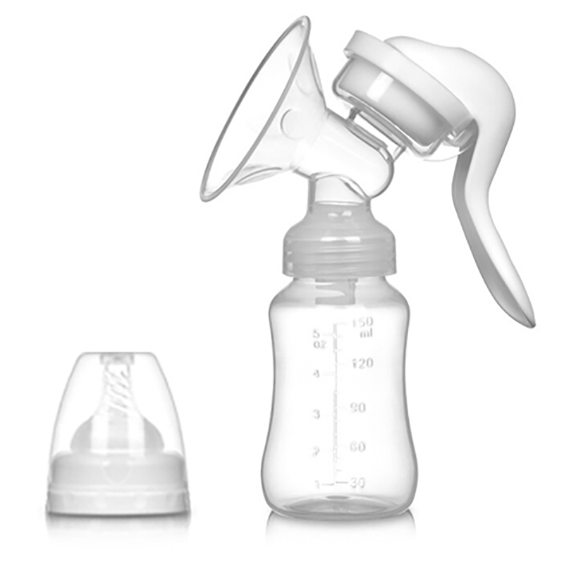 Picture of Portable Manual Breast Feeding Pump Set Without Box -BPA Free (Multicolor)