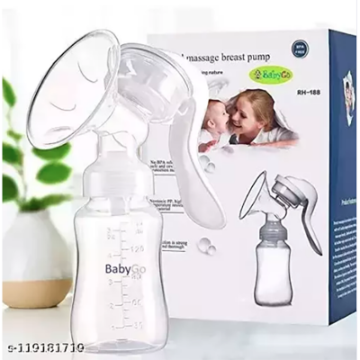 Picture of Manual BreastFeeding Pump - 1Set (White)