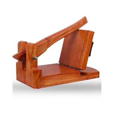 Picture of Wooden Ruti Maker with Ruti paper & both side gum tape- Brown (Multicolor)