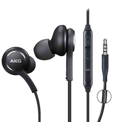 Picture of Super Bass Earphone With Pouch- A K G Samsung (Black)