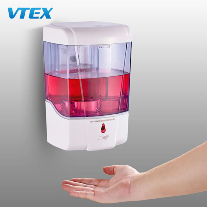 Picture of Automatic Rechargeable Soap Dispenser Touchless Foaming Liquid Soap Dispenser Android Charger 300/600ml Capacity Infrared Sensor 3 Adjustable Dispensing Volume Hands Operated for Bathroom Kitchen (White)