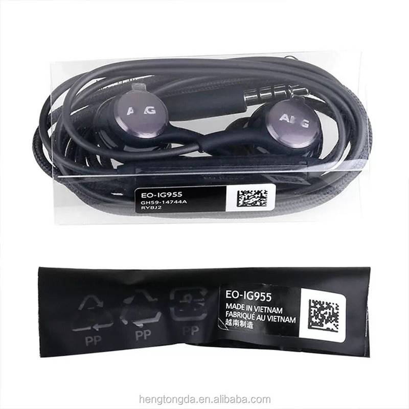 Picture of Super Bass Earphone With Pouch- A K G Samsung (Black)