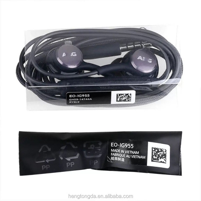 Picture of Super Bass Earphone With Pouch- A K G Samsung (Black)