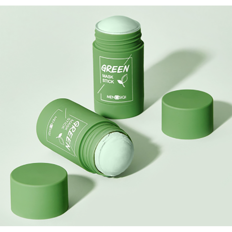 Picture of Natural Green Te.a Ma.sk Stick Deep Cleansing Oil Control Anti Acne Moisturizing Refreshing Lazy Solid Ma.sk (Face,Others)