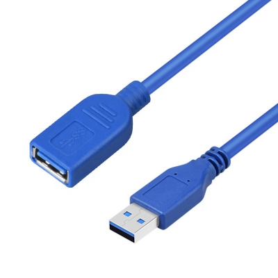 Picture of SUPER FAST USB EXTENSION CABLE FOR PC, LAPTOP, SMART TV, MAC-1.5 Meter (Multicolor)