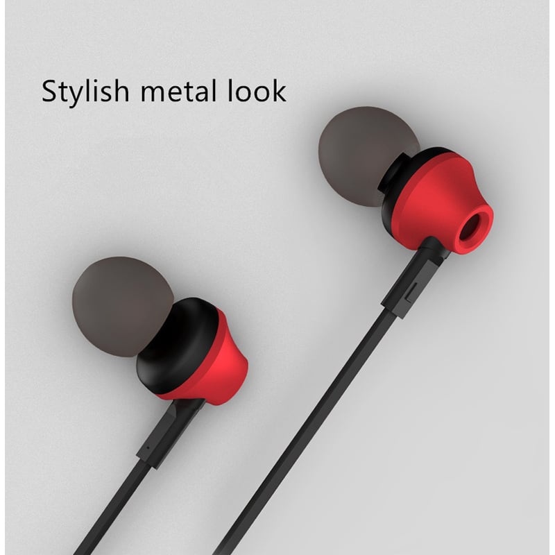 Picture of Remax RM 610D Super Bass Quality In-Ear Headphone ( Intelligent Recognition ) (Black)