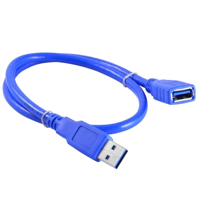 Picture of SUPER FAST USB EXTENSION CABLE FOR PC, LAPTOP, SMART TV, MAC-1.5 Meter (Multicolor)